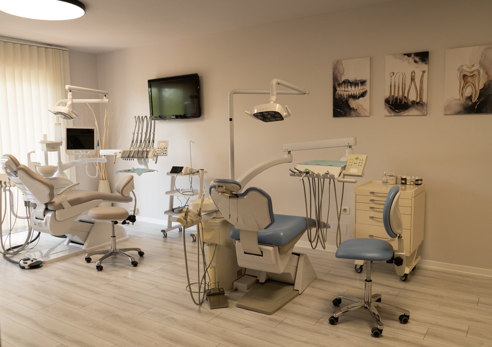 Ambient modern i klinikës Lumina Dental